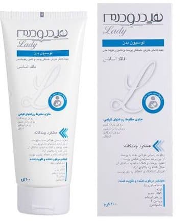 لوسیون بدن هیدرودرم Lady مدل Multiple Action وزن 200 گرم — تصویر ۱۲