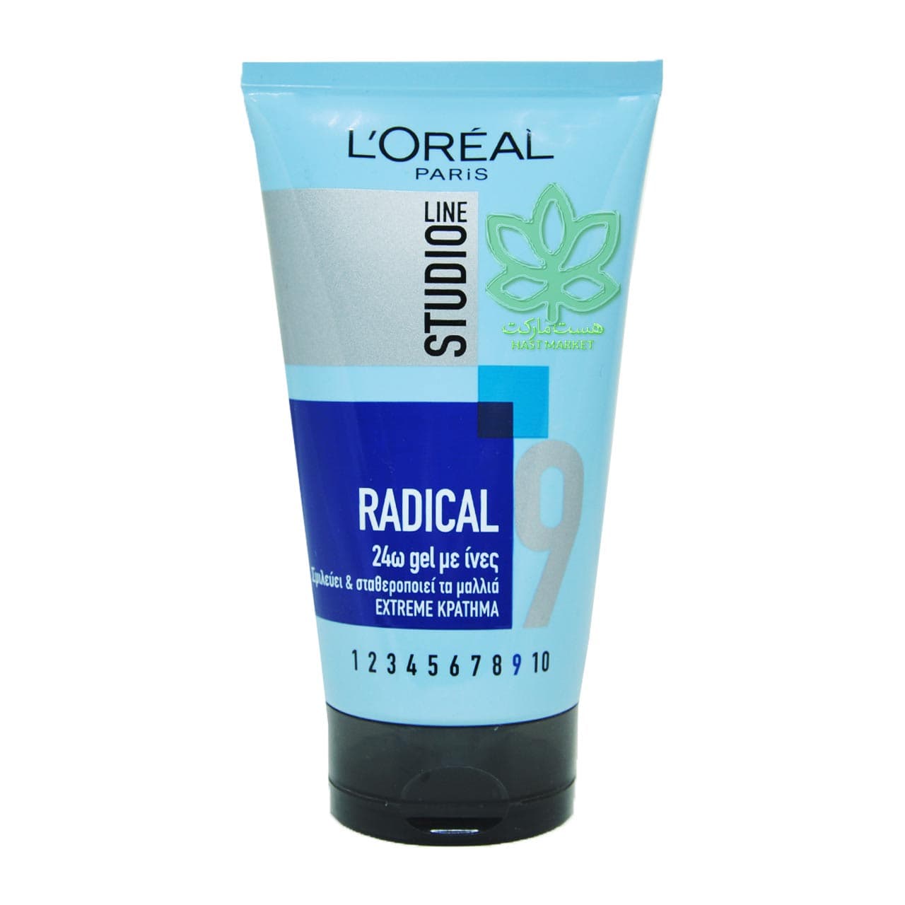 ژل موی قوی لورال ( شماره 9 ) رادیکال استودیو 150 میل – loreal