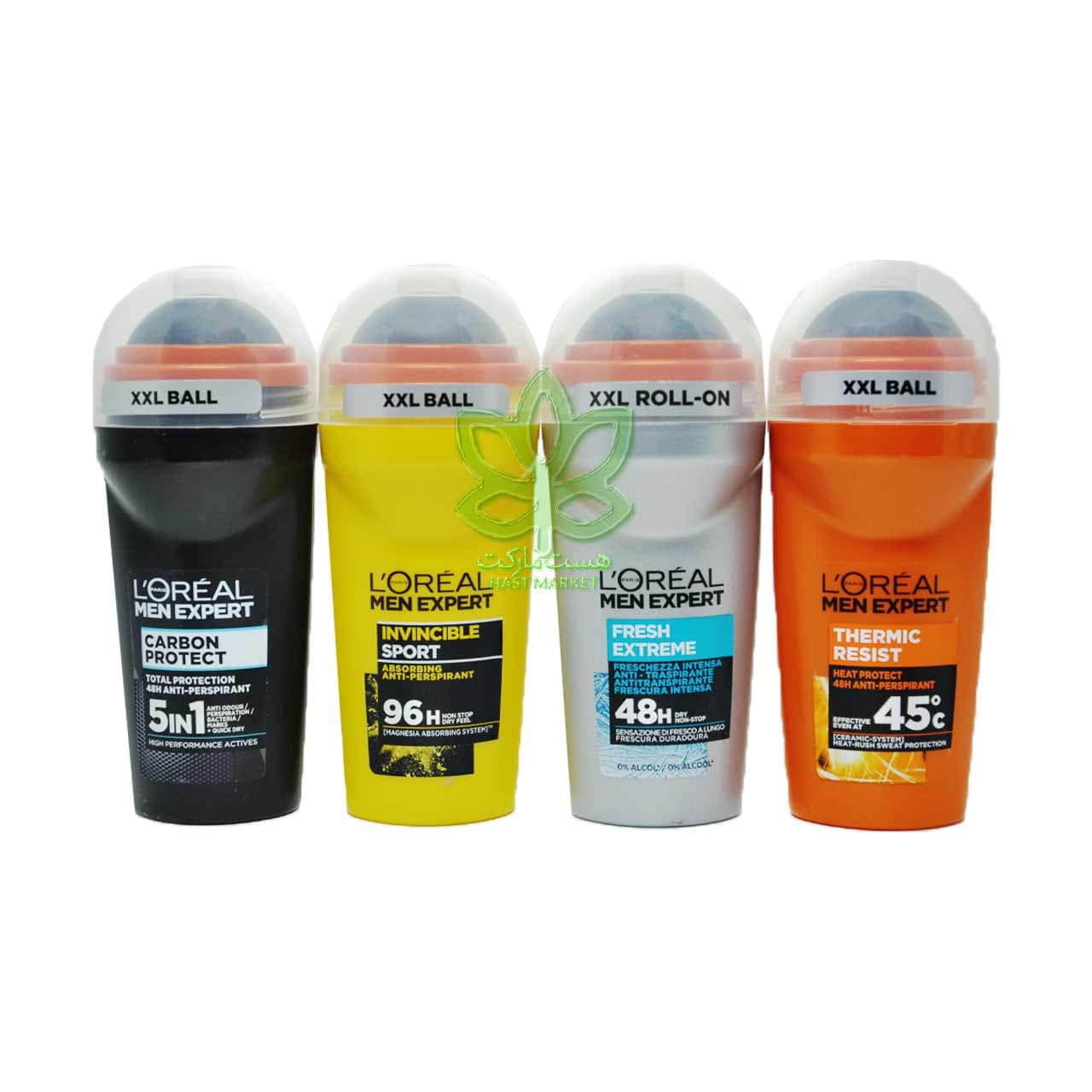 مام رول ضد تعریق آقایان مقاوم در دمای بالا 45 درجه 50 میل ترمیک ریسیست لورآل – loreal — تصویر ۳