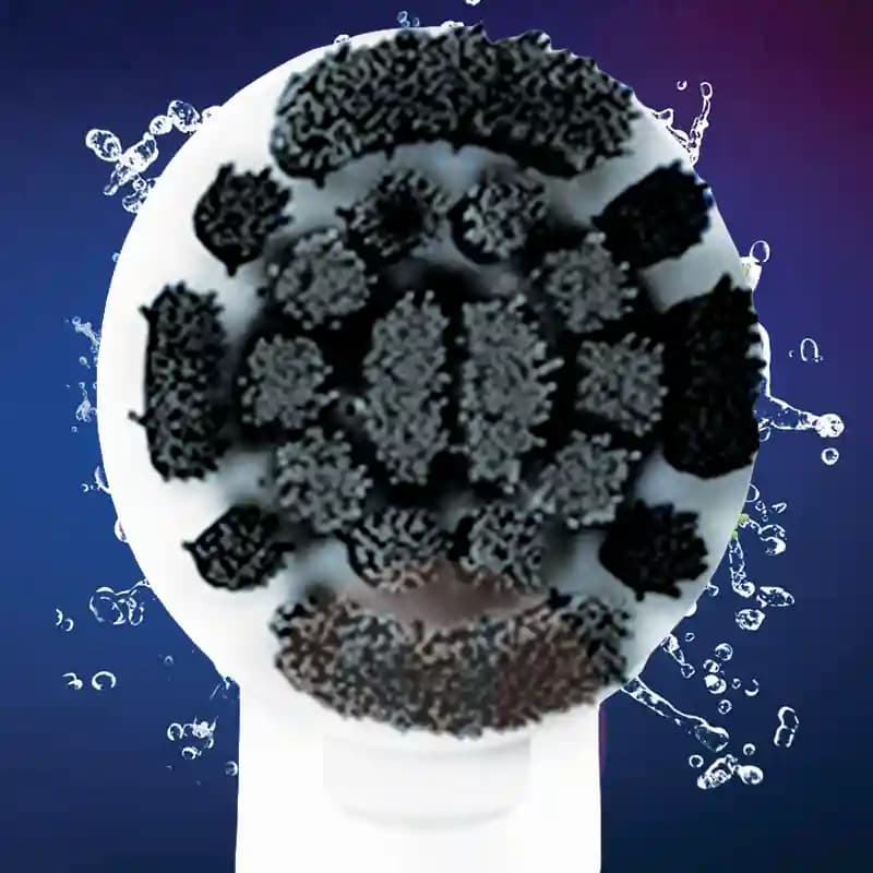 سری یدک مسواک برقی اورال بی زغالی Charcoal بسته 2 عددی — تصویر ۹