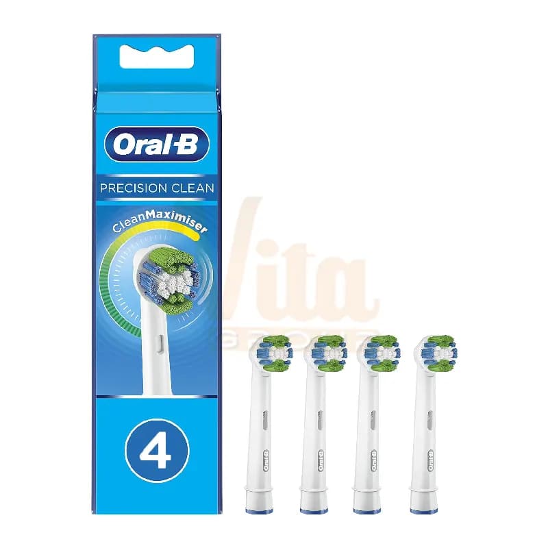 سری یدک مسواک برقی اورال بی Precision Clean بسته 4 عددی — تصویر ۵