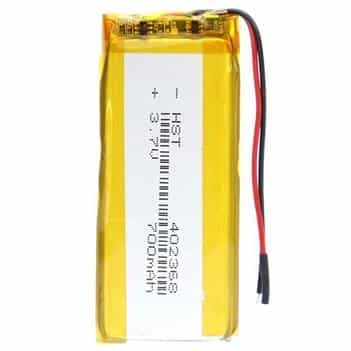 باتری لیتیوم402368/ 69*29*3میل / 700mah — تصویر ۵