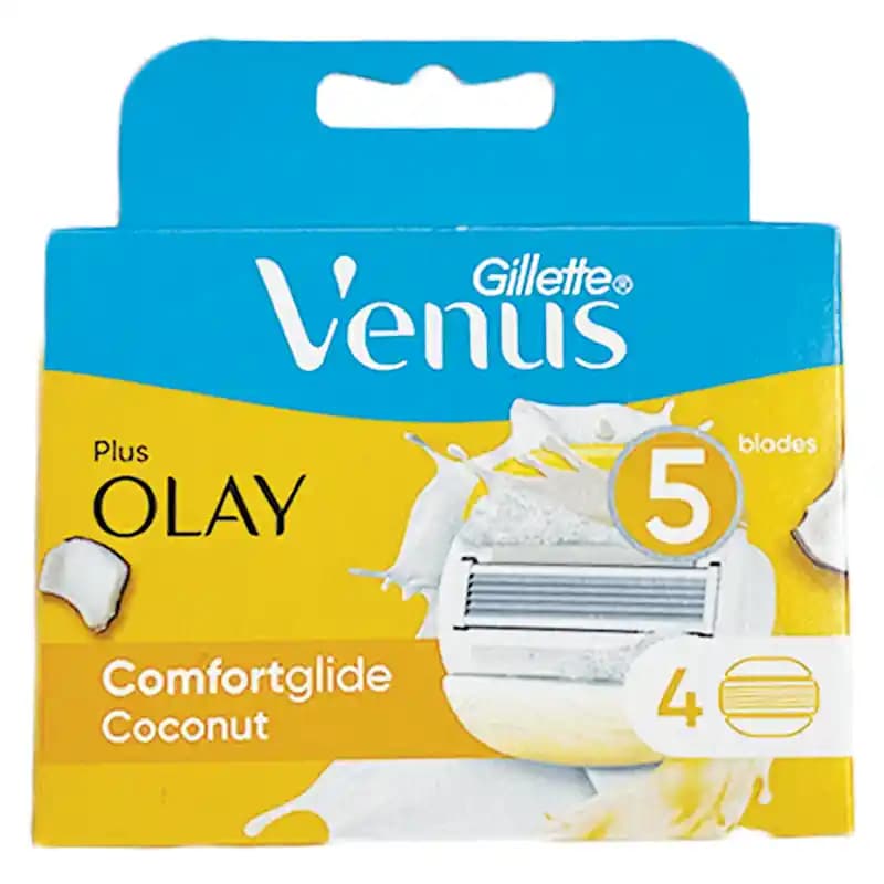 تیغ یدک ونوس اولای Venus Olay Plus ژیلت بسته 4 عددی — تصویر ۳