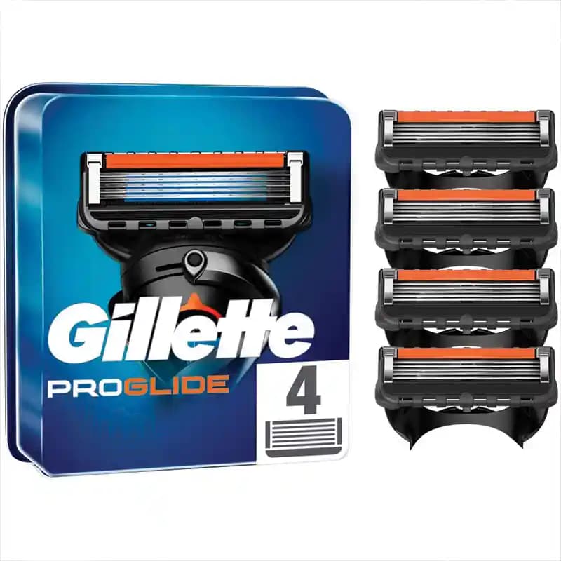تیغ یدک پروگلاید Proglide ژیلت بسته 4 عددی