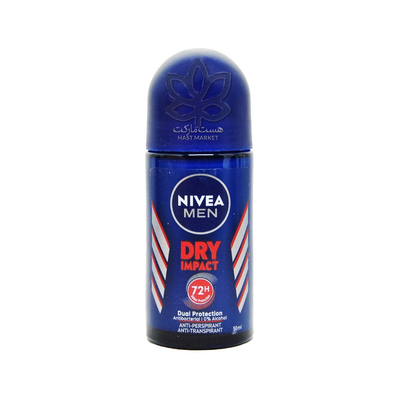 مام رول ضد تعریق آنتی باکتریال درای ایمپکت آقایان ۵۰ میل نیوآ – nivea