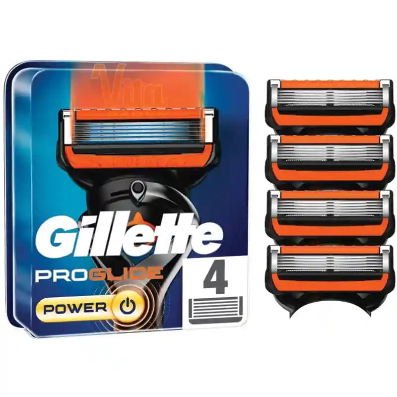 تیغ یدک پروگلاید پاور Proglide Power ژیلت بسته 4 عددی