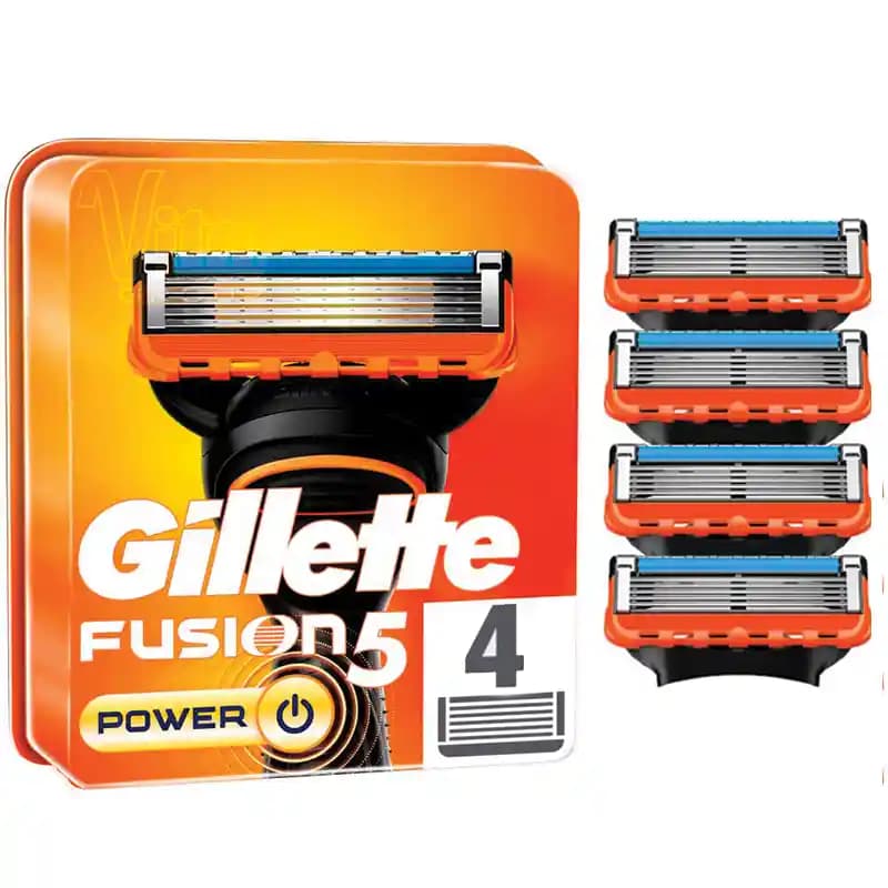 تیغ یدک فیوژن پاور Fusion Power ژیلت بسته 4 عددی