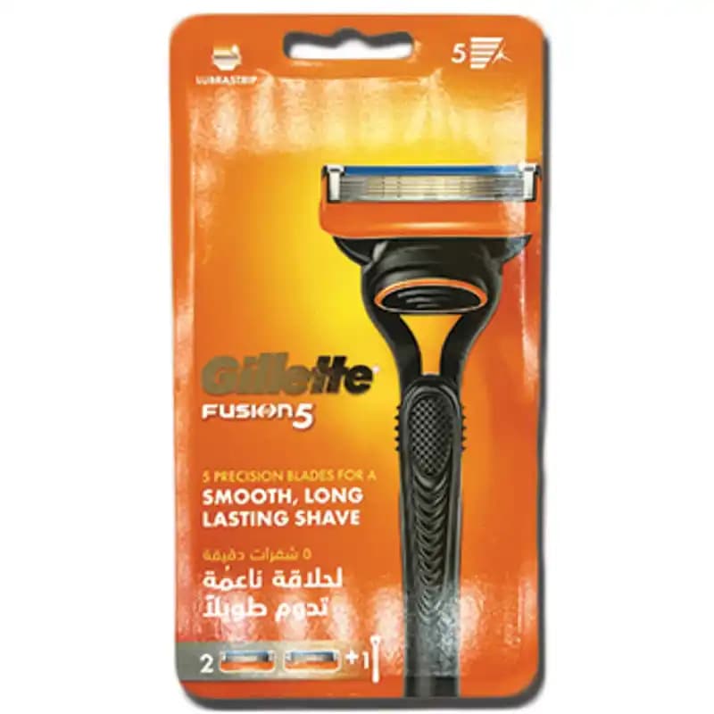 تیغ اصلاح ژیلت فیوژن Fusion 5 با 2 یدک — تصویر ۳