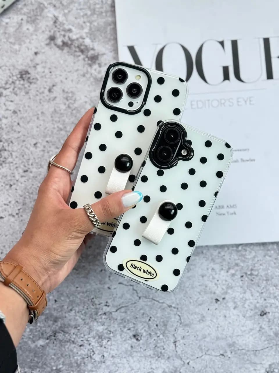 قاب Black & White DOT (کدC1971) — تصویر ۸