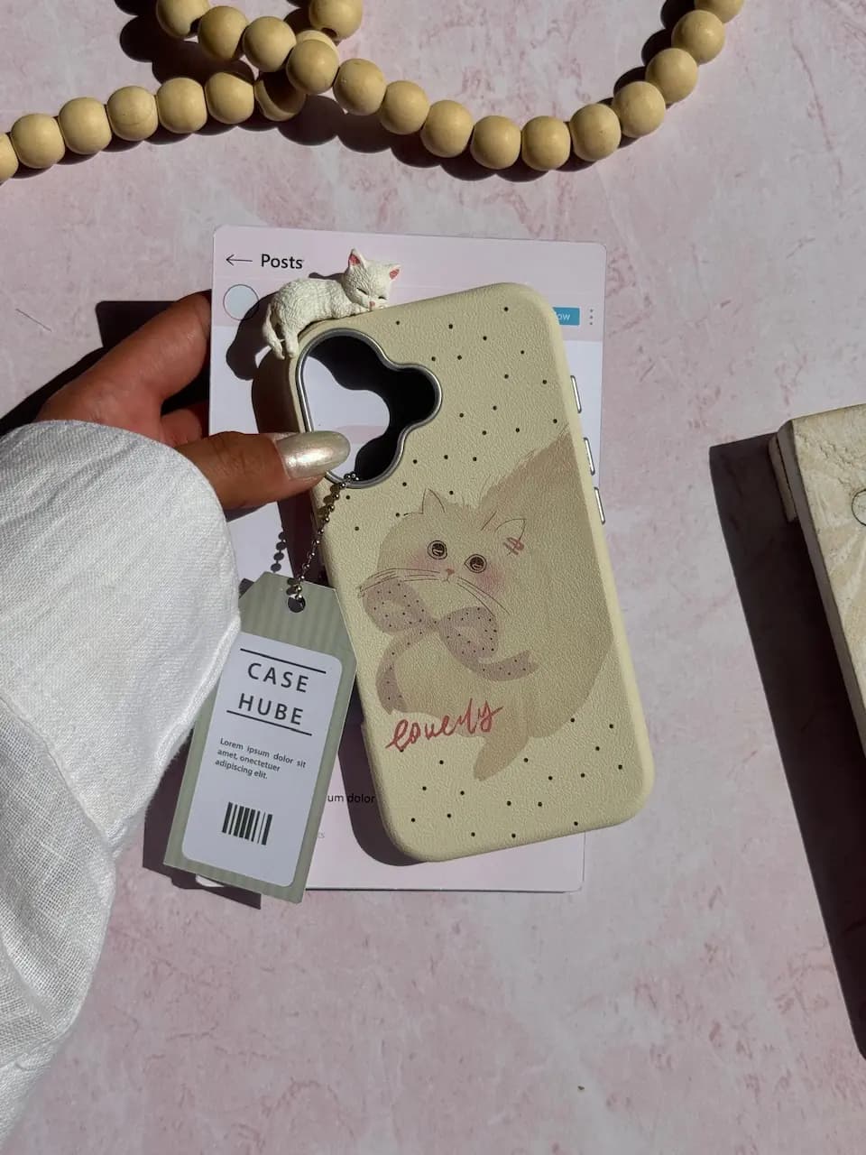 قاب گربه پرشین آیفون (کدC2101)
