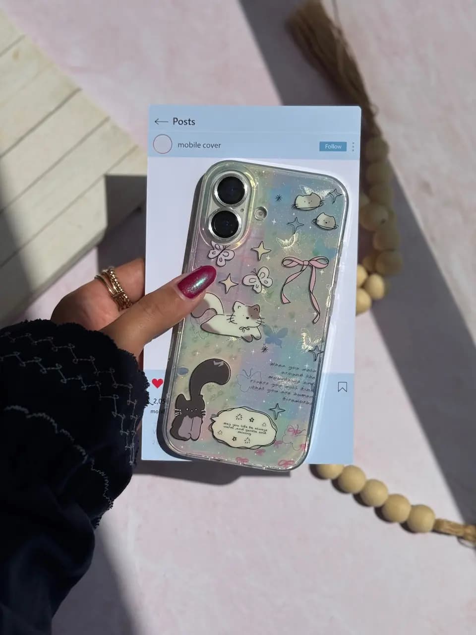 قاب Dream Cat (کدC2063) — تصویر ۴