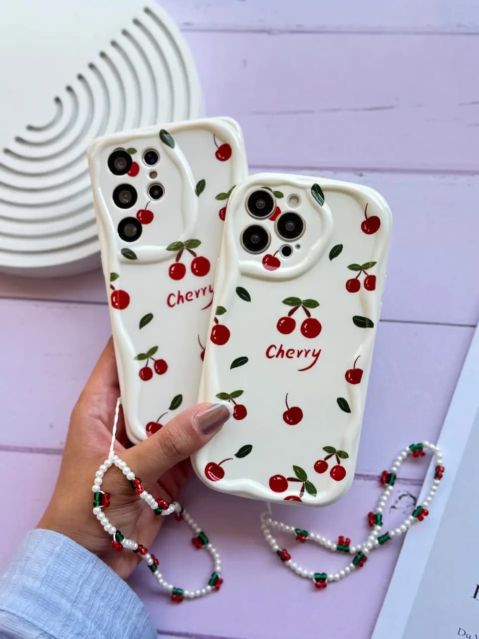 قاب Cherry با آویز آیفون ، سامسونگ ، شیائومی (کدC2044) — تصویر ۷