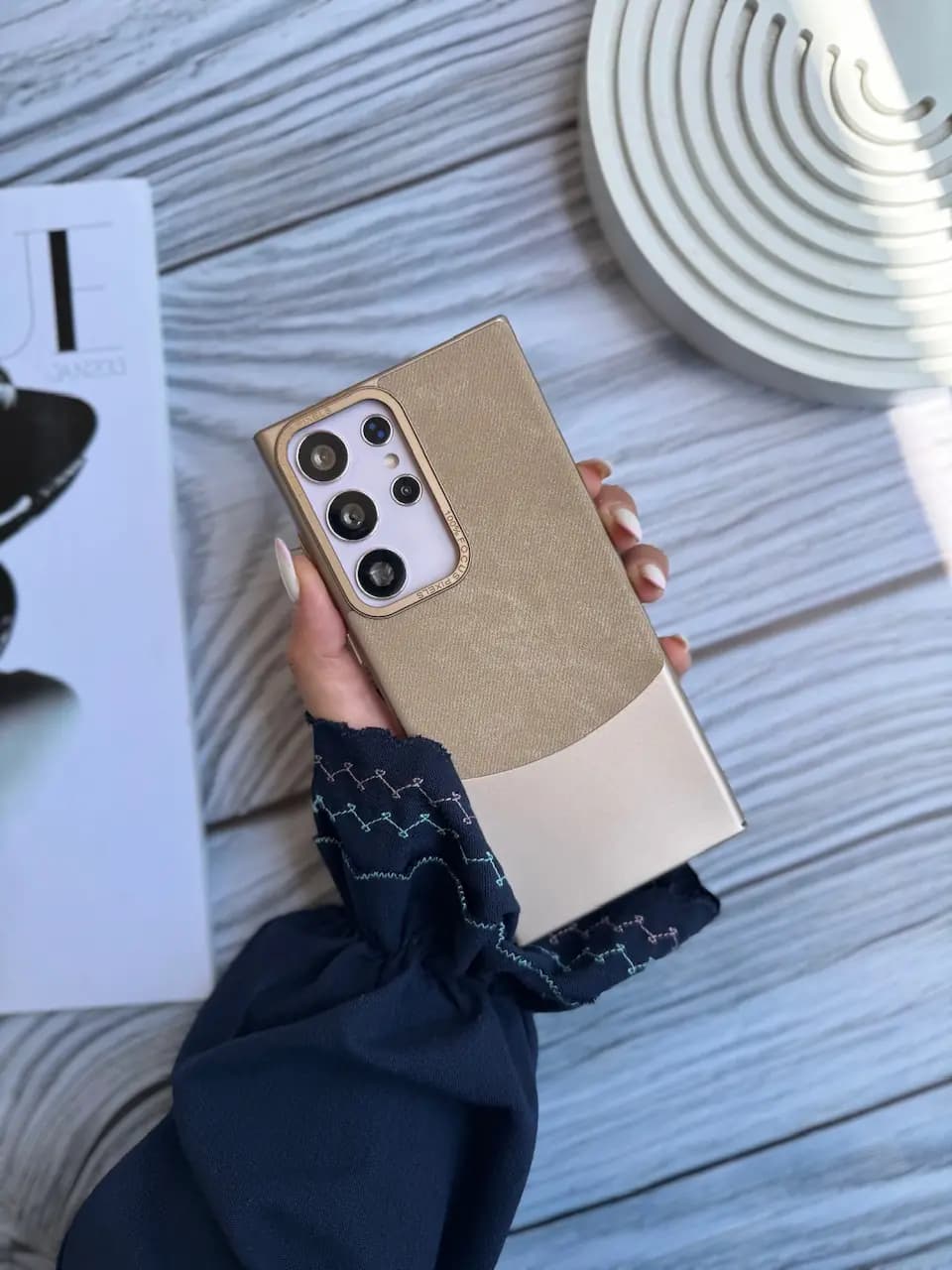 قاب Flannel Metal Case جیر متال (کدC1674) — تصویر ۶
