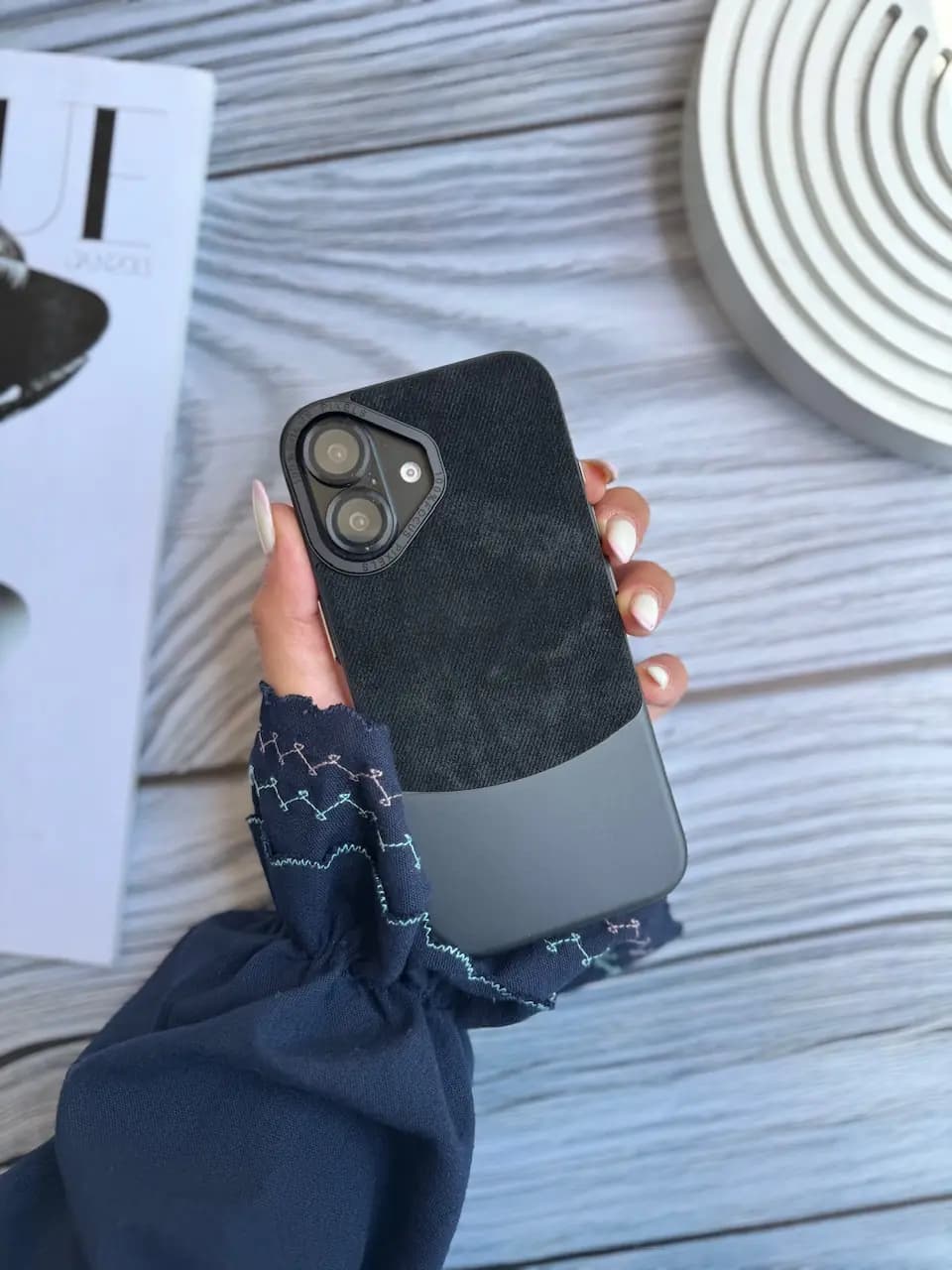 قاب Flannel Metal Case جیر متال (کدC1674) — تصویر ۵