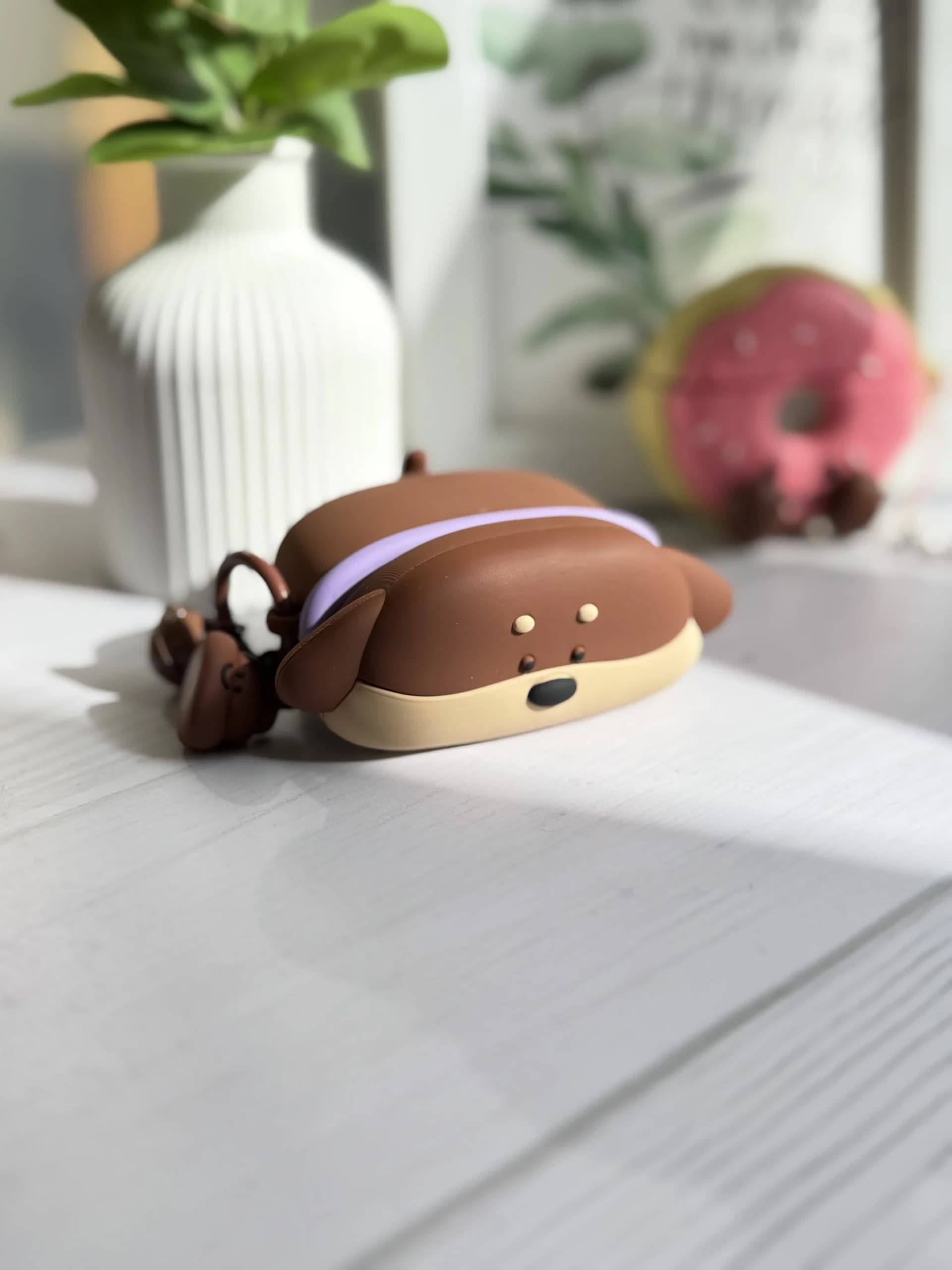 کاور ایرپاد Cartoon Puppy سیلیکونی با آویز (کدa0239) — تصویر ۸