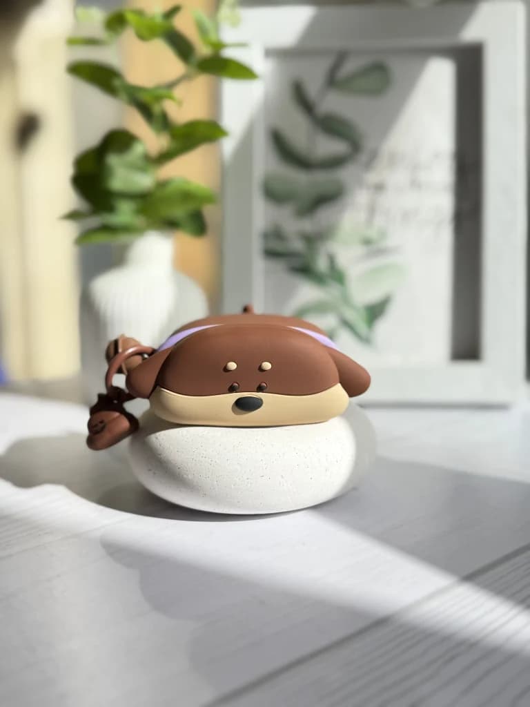 کاور ایرپاد Cartoon Puppy سیلیکونی با آویز (کدa0239) — تصویر ۴