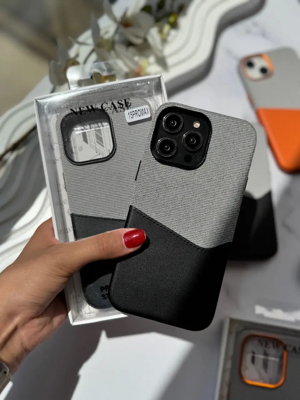 قاب Deluxe برند KD اورجینال همراه با مگ سیف (کدC1819) — تصویر ۶