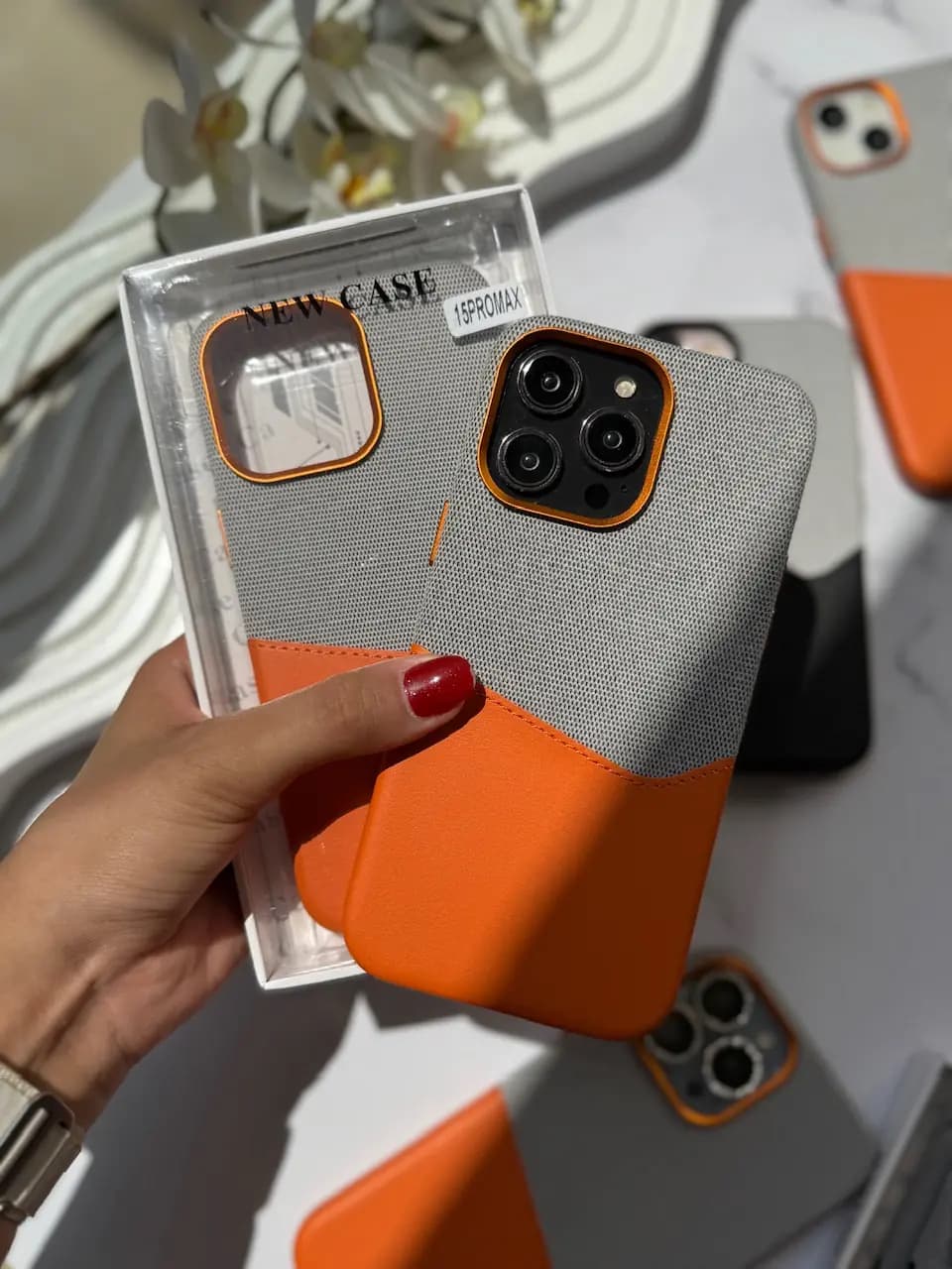 قاب Deluxe برند KD اورجینال همراه با مگ سیف (کدC1819) — تصویر ۴
