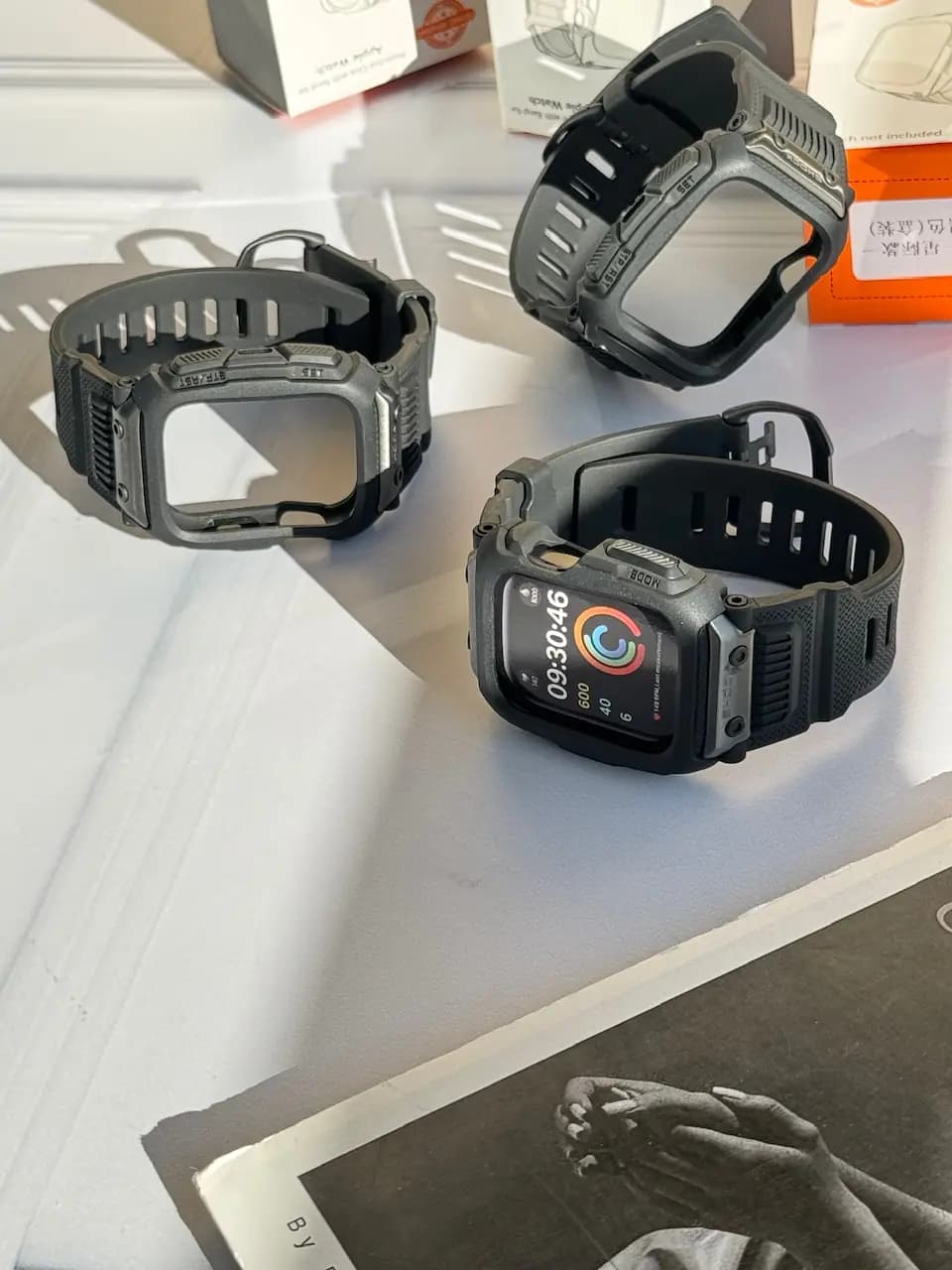 بند و گارد اپل واچ طرح G-SHOCK (کدw5044) — تصویر ۴
