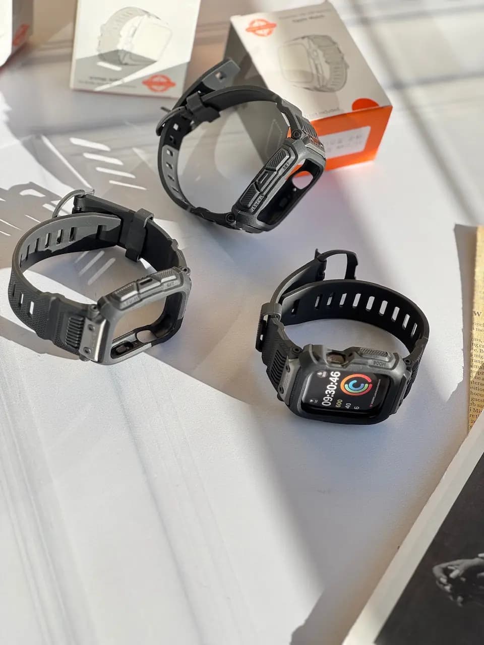بند و گارد اپل واچ طرح G-SHOCK (کدw5044) — تصویر ۳