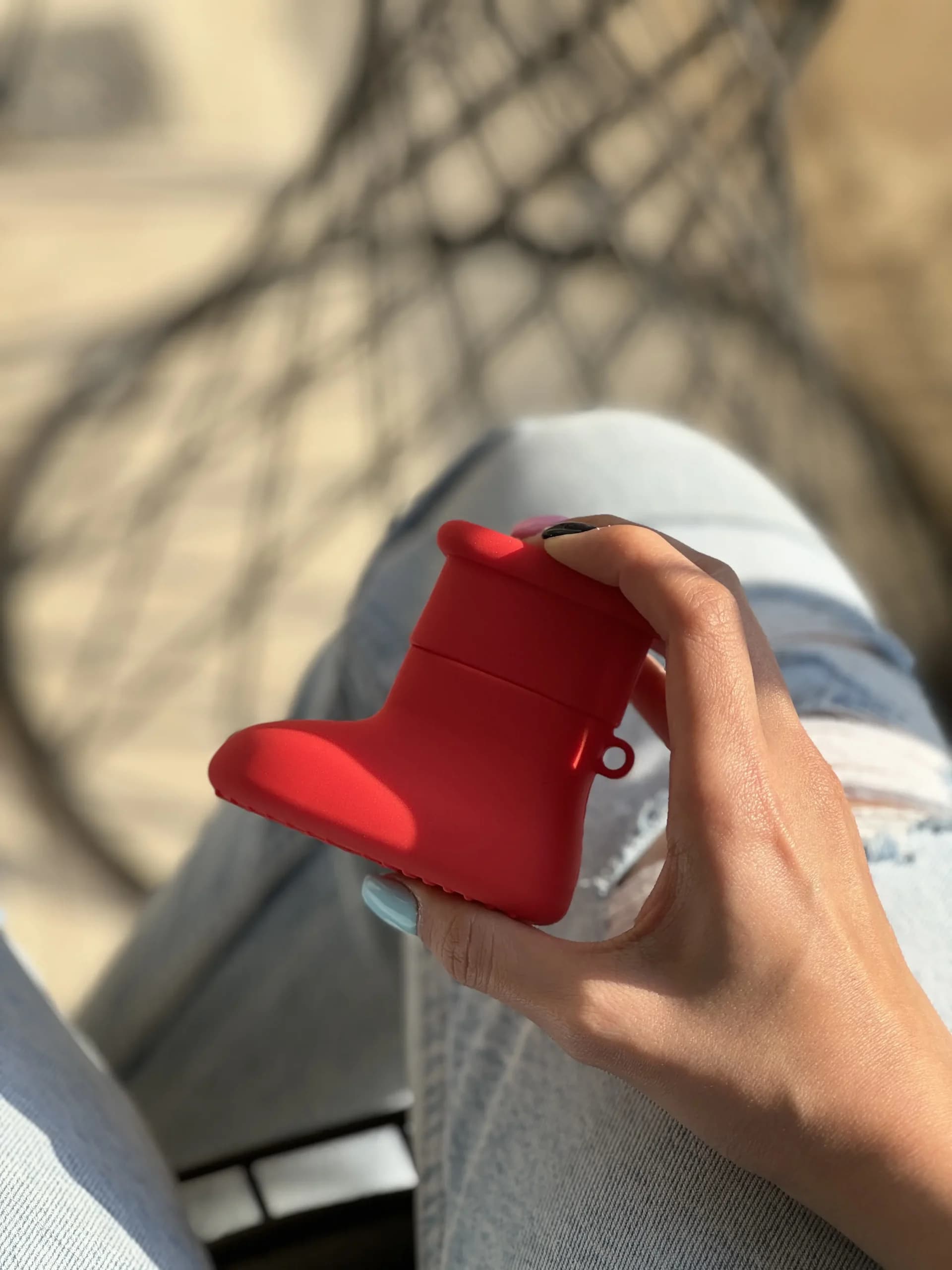 کاور ایرپاد چکمه قرمز (کدa0088) — تصویر ۹