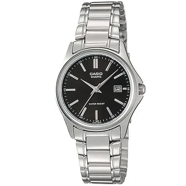 ساعت مچی زنانه کاسیو Casio مدل LTP-1183A-1A با صفحه مشکی — تصویر ۱۰