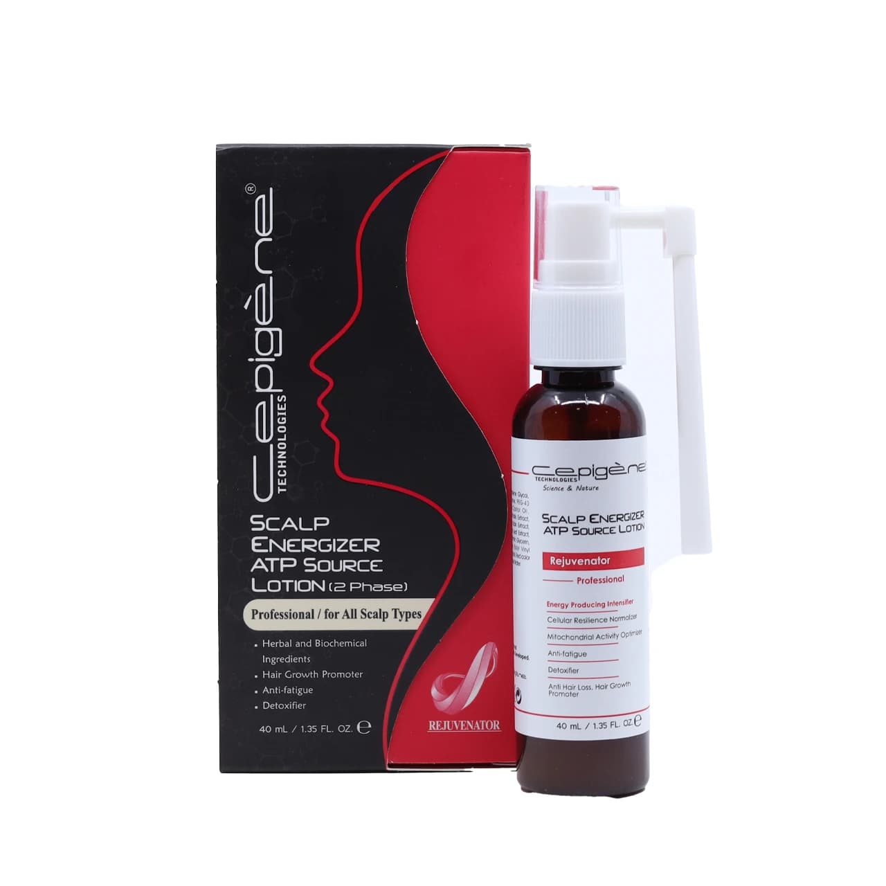 محلول تقویت کننده مو دوفازی و انرژی بخش سپیژن 40 میلی لیتر