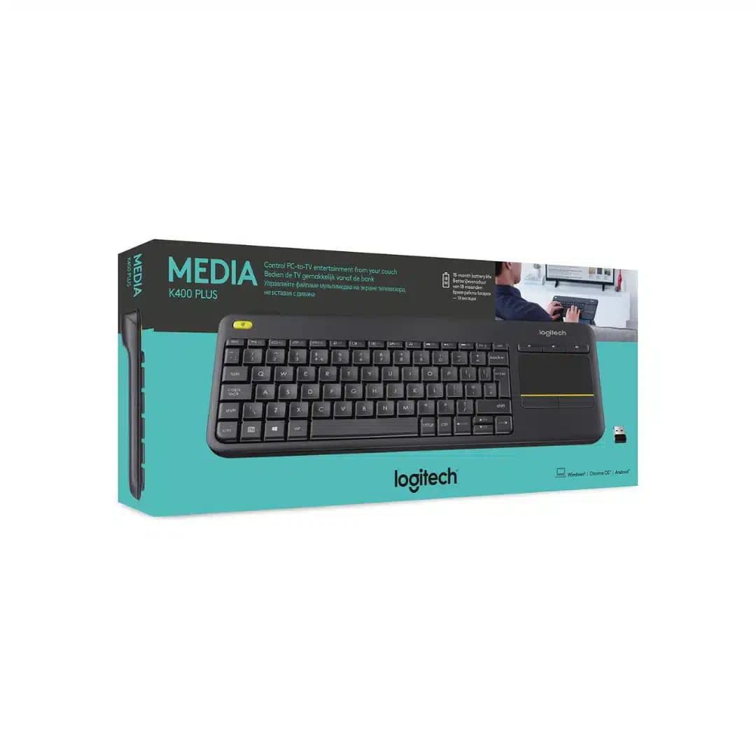 کیبورد لاجیتک مدل Logitech K400 — تصویر ۳