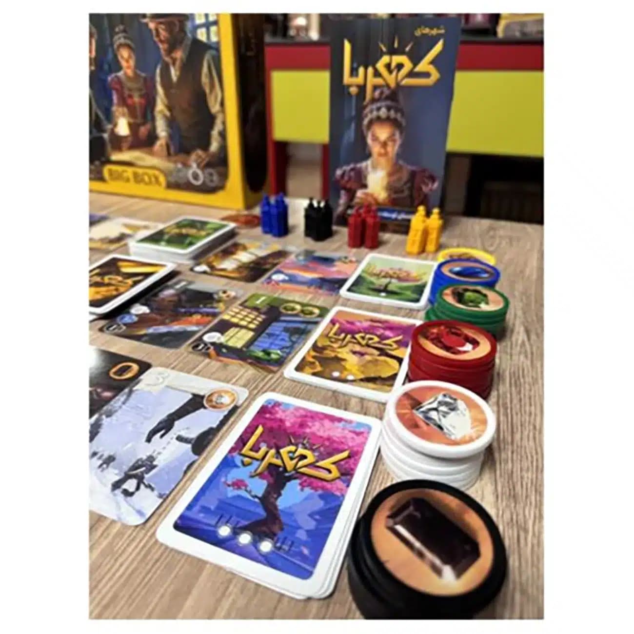 سرگرمی و بازی فکری کهربا بیگ باکس Splendor Big Box مناسب 2 تا 4 نفر — تصویر ۷