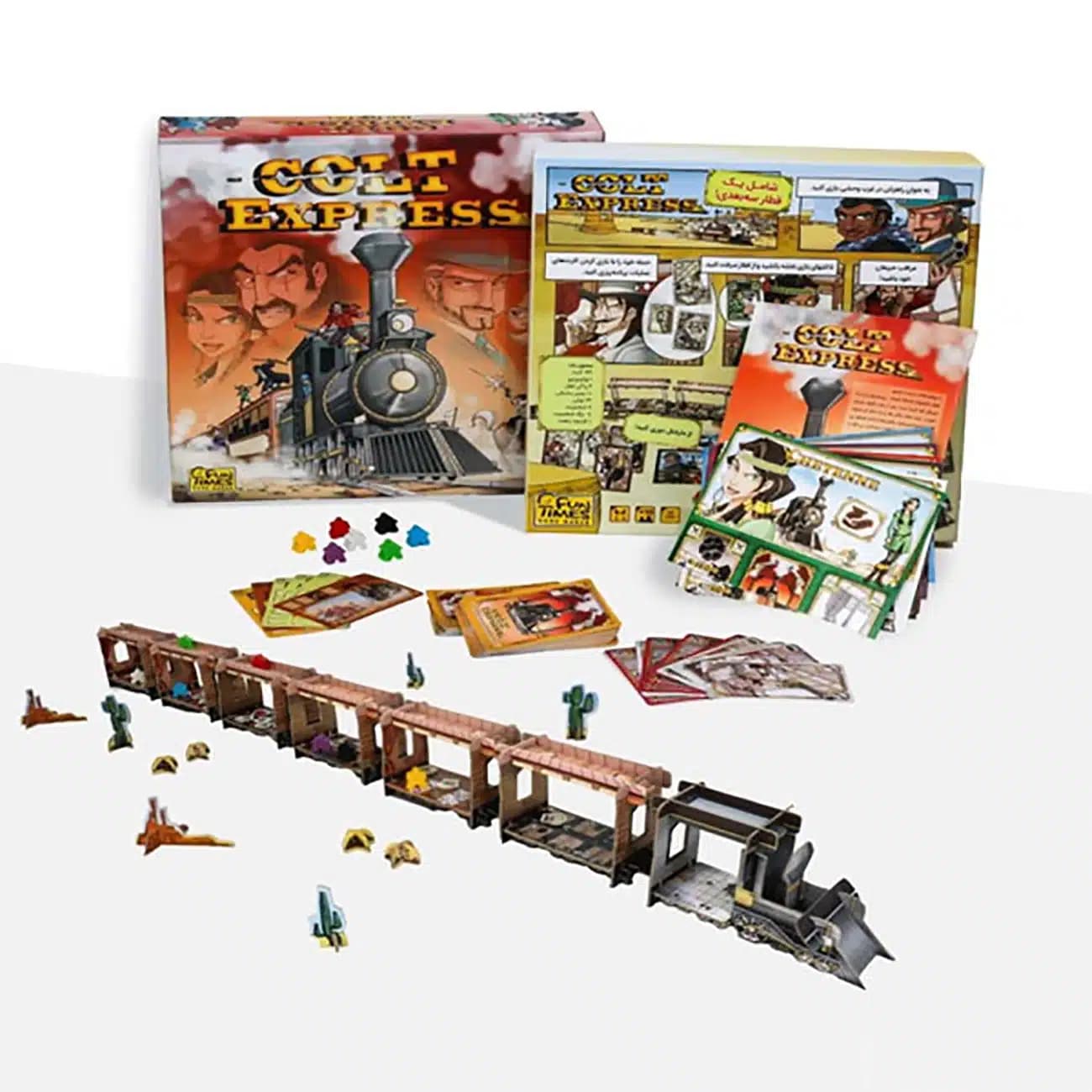 سرگرمی و بازی فکری کلت اکسپرس Colt Express مناسب 2 تا 6 نفر — تصویر ۶
