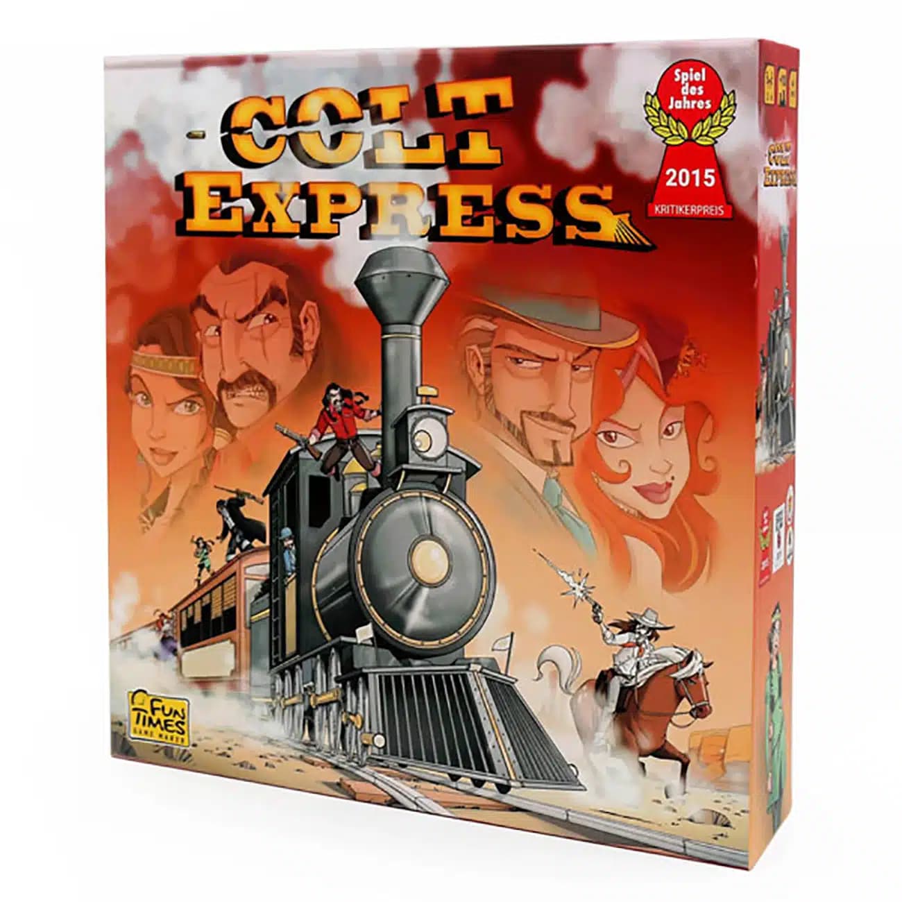 سرگرمی و بازی فکری کلت اکسپرس Colt Express مناسب 2 تا 6 نفر — تصویر ۲