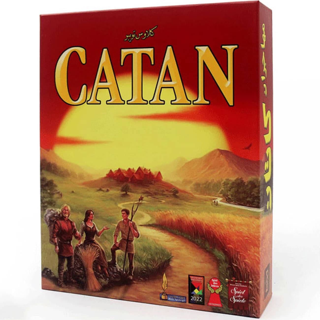 بازی فکری مهاجران کاتان گیم باکسز Game Boxes مناسب 2 تا 4 نفر — تصویر ۳