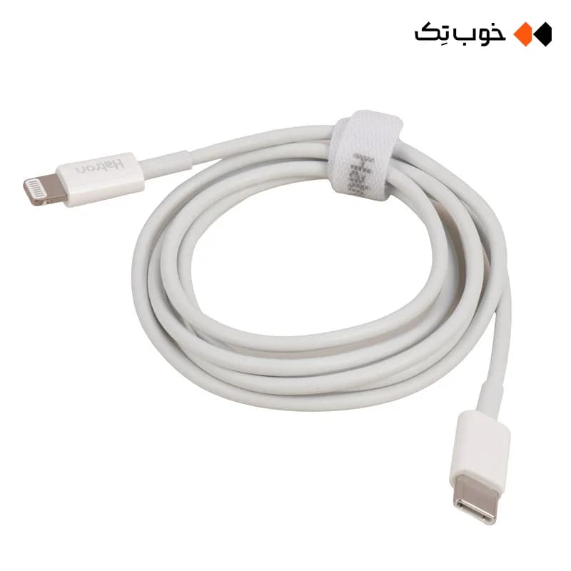 کابل شارژ Type C to Lightning هترون مدل HC365i — تصویر ۴