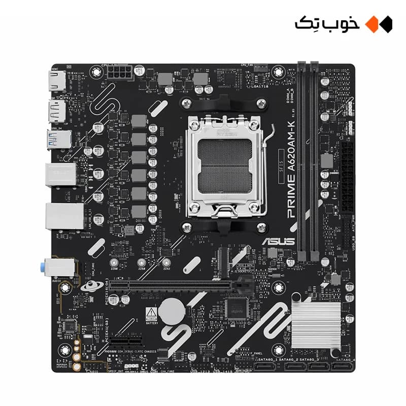 باندل مادربرد و پردازنده ASUS A620AM-K D5 + Ryzen 5 7500F — تصویر ۱۲