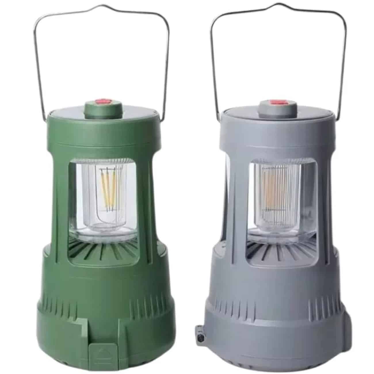 چراغ کمپینگ شارژی خورشیدی مدل HW-7759W با جعبه ابزار داخلی — تصویر ۳