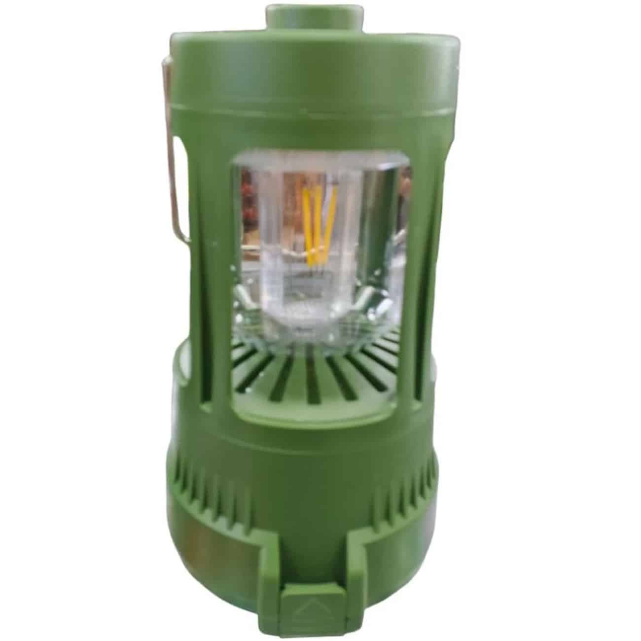 چراغ کمپینگ شارژی خورشیدی مدل HW-7759W با جعبه ابزار داخلی — تصویر ۹