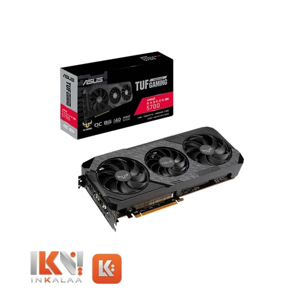 کارت گرافیک استوک ایسوس مدل TUF Gaming Radeon RX 5700 XT حافظه 8 گیگابایت