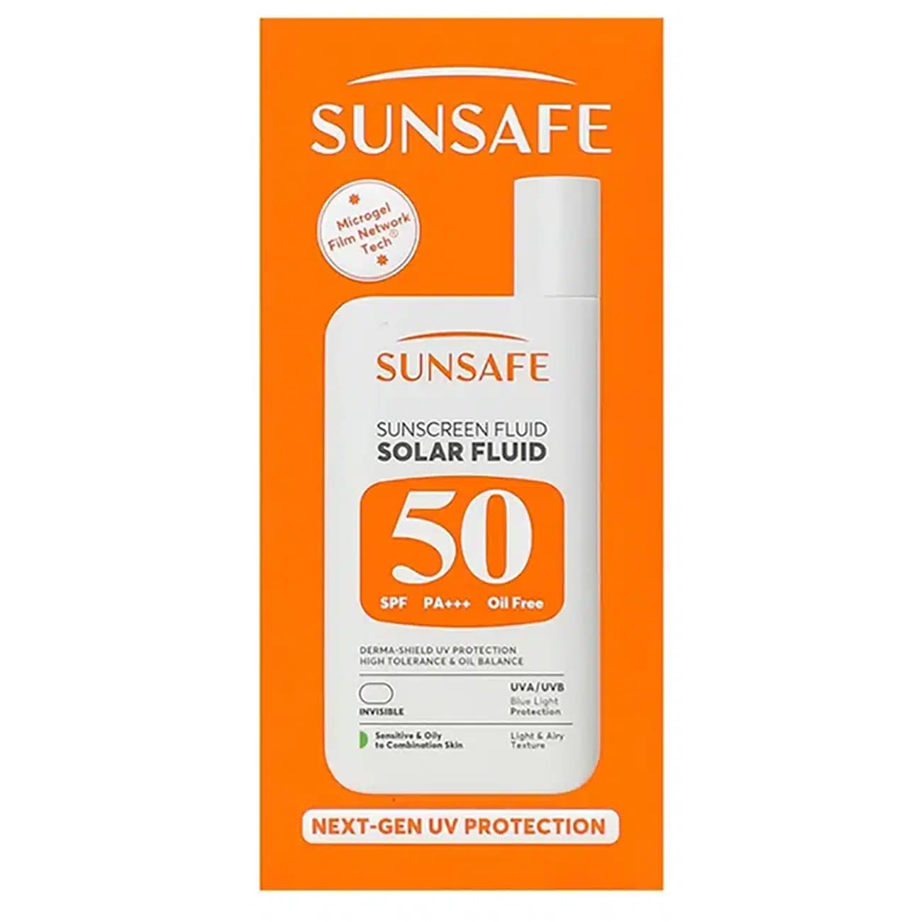 ضد آفتاب فلوئید سان سیف مدل SPF50 مناسب پوست چرب و مختلط 55 میلی‌لیتر — تصویر ۴
