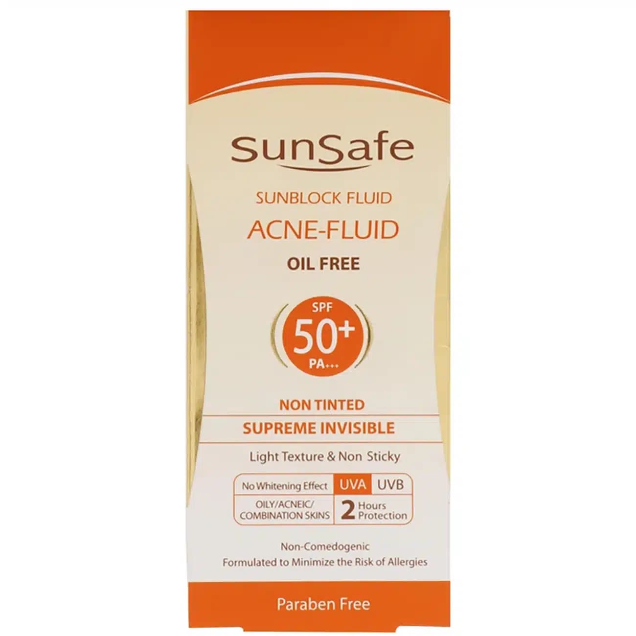 فلوئید ضد آفتاب فاقد چربی سان سیف SPF50 حجم 50 میلی‌لیتر — تصویر ۱۲