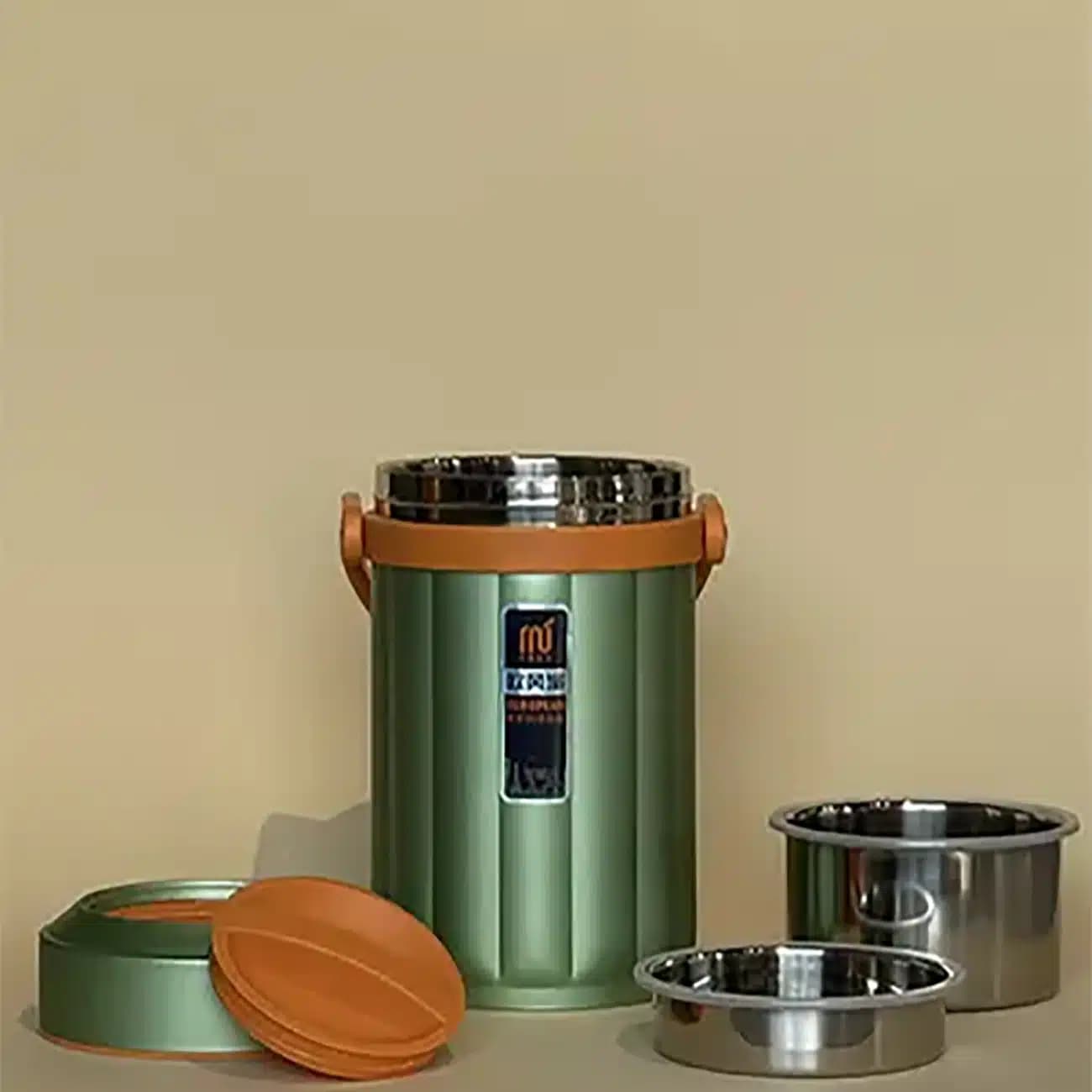 ظرف غذای سه طبقه European مدل MS-766 ظرفیت 2.3 لیتر — تصویر ۸