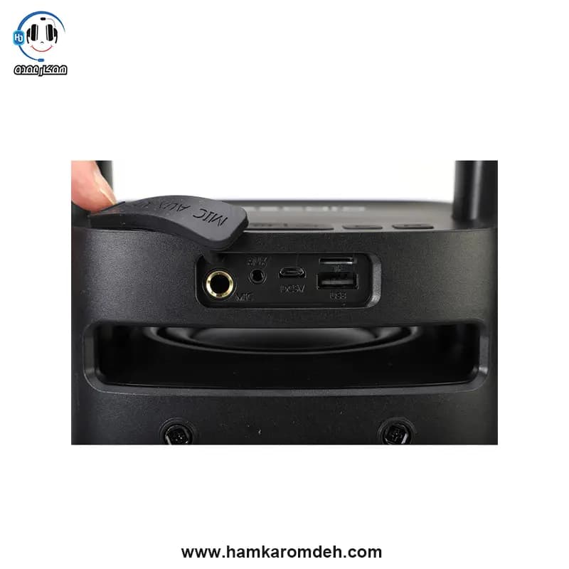 اسپیکر بلوتوثی قابل حمل GF801 بیکارو (BEECARO) — تصویر ۷