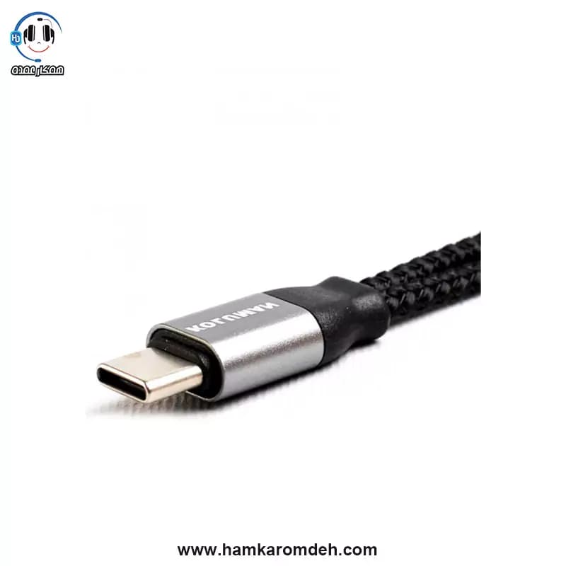 کابل تبدیل USB-C به USB-C/AUX مدل K-CA3 کلومن (Koluman) — تصویر ۶