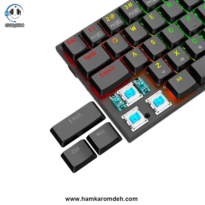 کیبورد مکانیکال گیمینگ Kiva T-TGK322 تی دگر (T-DAGGER) — تصویر ۶