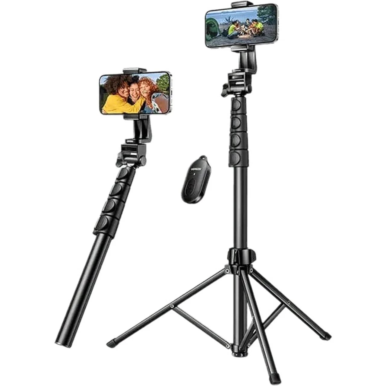مونوپاد و سه پایه موبایل یوگرین UGREEN مدل LP680 15609 با ریموت — تصویر ۱۲