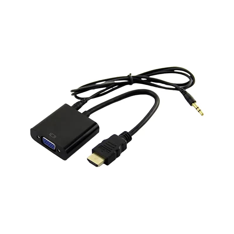 تبدیل HDMI به VGA مدل ST با کابل صدا پی نت (Pnet) — تصویر ۲