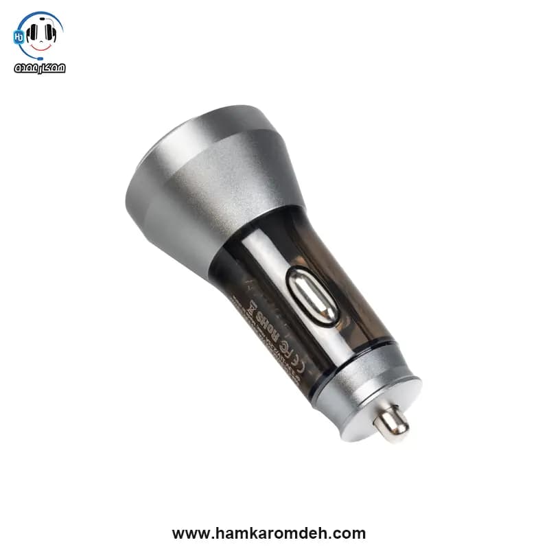 شارژر فندکی HCC-319 هیسکا (HISKA) همراه کابل USB-C — تصویر ۱۲