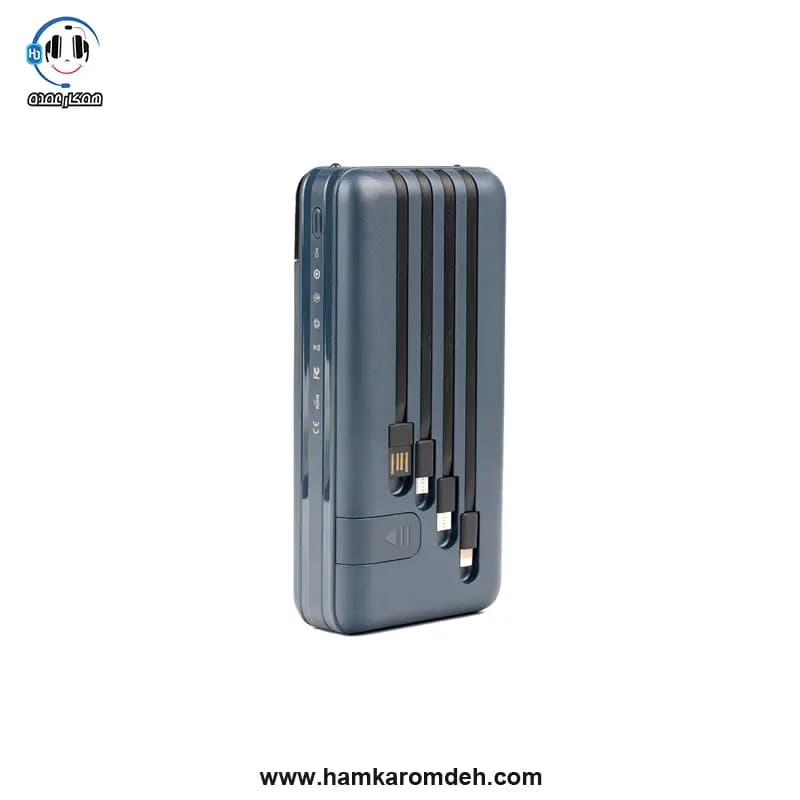 پاوربانک QI-313 هیسکا (HISKA) 30000 میلی آمپر — تصویر ۳