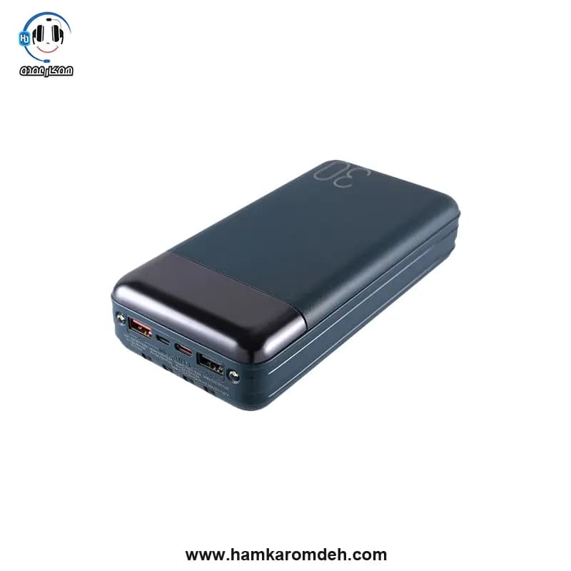 پاوربانک QI-313 هیسکا (HISKA) 30000 میلی آمپر — تصویر ۷