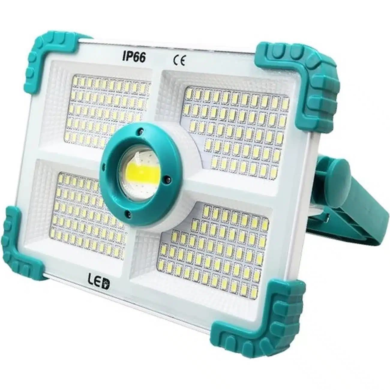 چراغ پروژکتور شارژی خورشیدی مدل ZB-L188 چندکاره — تصویر ۲