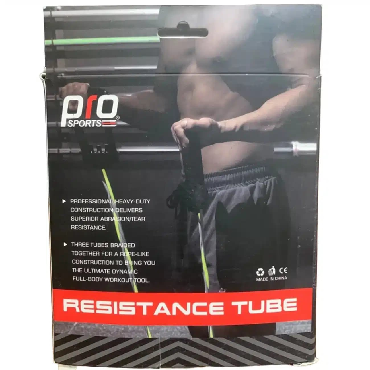 کش بدنسازی پرو اسپورتز PRO SPORTS مدل Resistance Tube سه رشته ای — تصویر ۷